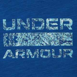 Thumbnail 3: Under Armour Little Boy's 2 Pc Long Sleeve Logo Hoodie Short Set  