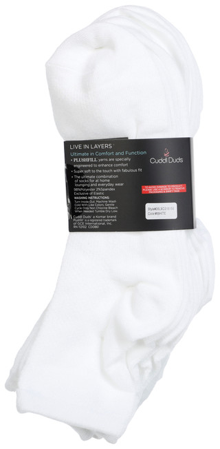 Thumbnail 2: Cuddl Duds 6 Pk Women's Anklet Socks  
