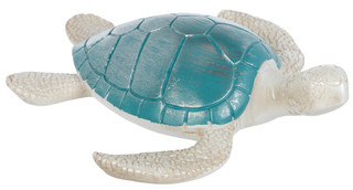 Thumbnail 1: Fancy That 8 In Resin Brushed Turtle Wall Art  