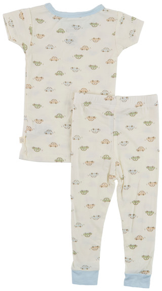 Thumbnail 2: SNUG Baby Boys 2 Pc Cars Pajama Pants Set 