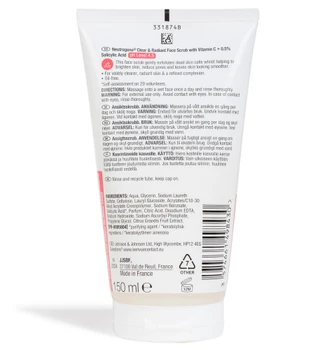 Thumbnail 2: NEUTROGENA 5 Oz Clear & Radiant Face Scrub 