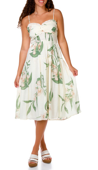 Thumbnail 1: Trixxi Juniors Tropical Tier Midi Dress 