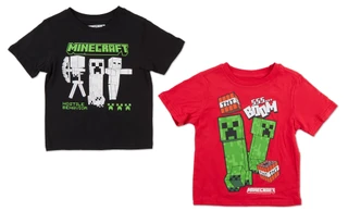 Thumbnail 1: Minecraft Little Boys 2 Pk Character Graphic Tees 