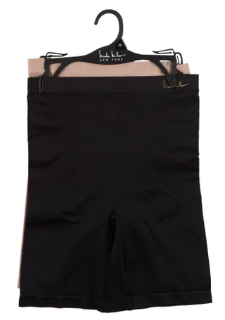 Thumbnail 1: Nicole Miller Women's 2 Pk Shapewear Shorts  