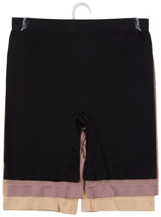 Thumbnail 2: Nautica Women's 3 Pk Seamless Slip Shapewear Shorts  