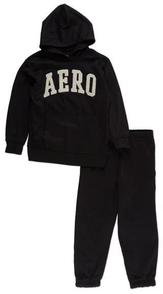 Thumbnail 1: Aeropostale Big Boys 2 Pc Hoodie Jogger Set 