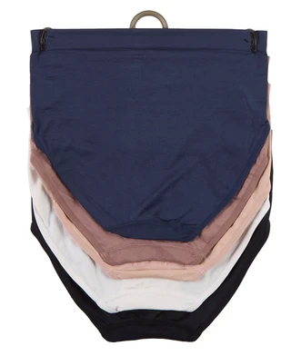 Thumbnail 2: BCBG Women's 5 Pk Seamless Brief Panties  