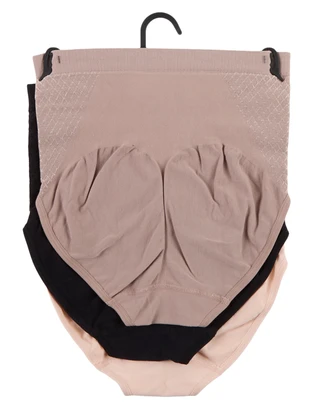 Thumbnail 2: Marilyn Monroe Women's 3 Pk Seamless Shapewear Briefs  