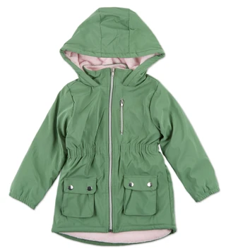 Thumbnail 1: Penelope Mack Little Girls Plush Lined Water Resistant Jacket 