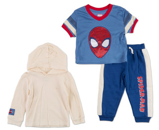 Thumbnail 1: Marvel Toddler Boys 3 Pc Character Jogger Set 