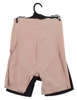 Thumbnail 2: Nicole Miller Women's 2 Pk High Waist Shapewear Shorts  