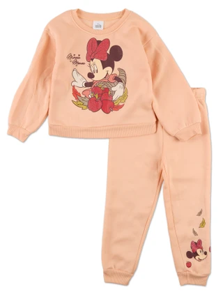 Thumbnail 1: Disney Little Girls 2 Pc Character Fleece Jogger Set 