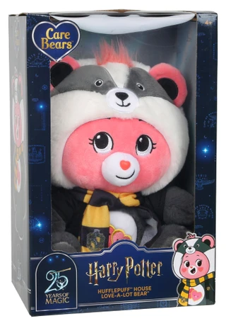 Thumbnail 1: Basic Fun! Harry Potter x Care Bears - Hufflepuff House Love-A-Lot Bear 