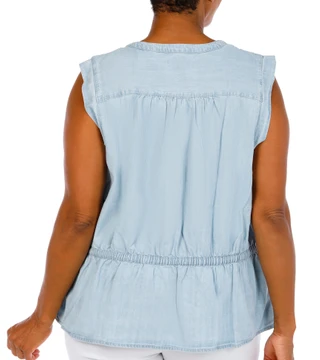 Thumbnail 4: Coral Bay Plus Tie Waist Top 