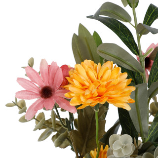 Thumbnail 2: Home For The Harvest  13.75 In Harvest Floral Arrangement w/ 5.5 Ceramic Vase  