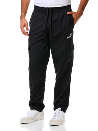 Thumbnail 1: Puma Men's Pull On Drawstring Woven Cargo Performance Pants  