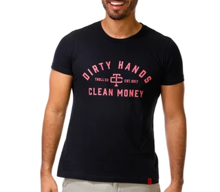 Thumbnail 1: Troll Co.  Men's Short Sleeve Dirty Hands Clean Money Tee 