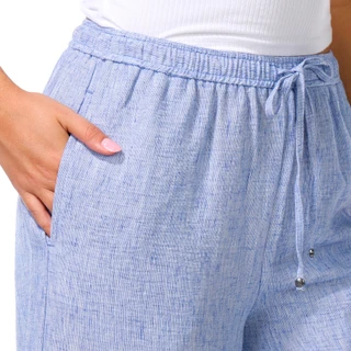 Thumbnail 3: MAX STUDIO Women's Cross Dye Pants 
