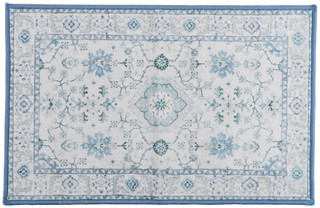 Thumbnail 1: EVERWASH Cashmere Medallion Bath Rug - 20" x 32" 
