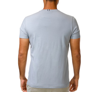 Thumbnail 2: Kenneth Cole Men's Short Sleeve Embroidered Crewneck Tee 