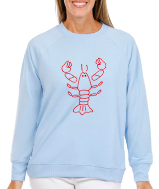 Thumbnail 1: Philosophy Women's Large Lobster Embroidery Sweatshirt 