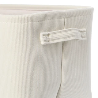 Thumbnail 2: SECONDARY Jade Fabric Storage Basket - Medium, Ivory 