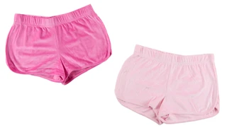Thumbnail 1: Juicy Couture Juniors' 2 Pk Rhinestone Velvet Fleece Sleep Shorts 