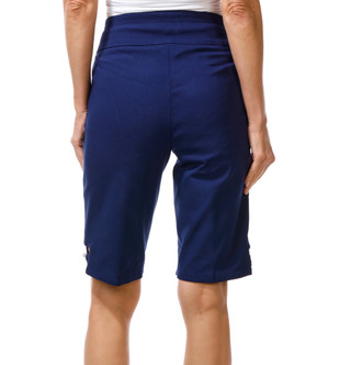 Thumbnail 2: Coral Bay Women's Pull On Flex Comfort Stretch Bermuda Shorts  