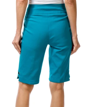 Thumbnail 3: Coral Bay Women's Pull On Flex Comfort Stretch Bermuda Shorts  