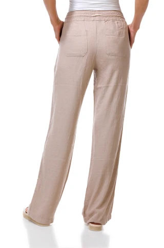 Thumbnail 3: Cali 1850 Women's Linen Beach Pants 