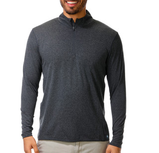 Thumbnail 1: Amble Men's Long Sleeve Coastal Mid Layer Pull Over 
