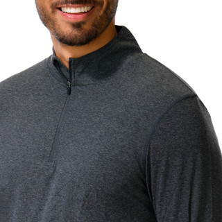 Thumbnail 2: Amble Men's Long Sleeve Coastal Mid Layer Pull Over 