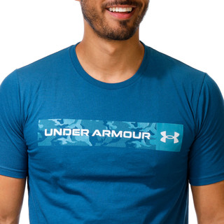 Thumbnail 2: Under Armour Men's Short Sleeve Logo Print Tee 