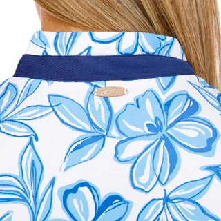 Thumbnail 2: CABANA LIFE Women's Water Floral Sleeveless Dress 