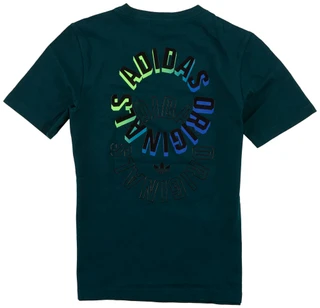Thumbnail 2: Adidas Big Boy's Short Sleeve Graphic Crew Neck Tee 