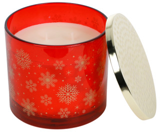 Thumbnail 1: Scensational 26 oz Christmas Snowflakes Scented Candle 