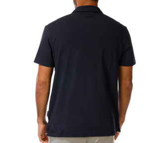 Thumbnail 3: Quicksilver Men's Short Sleeve Harbin Oxford Texture Polo  