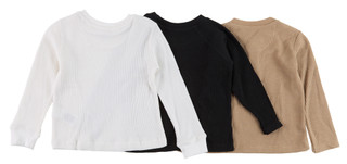 Thumbnail 2: Weatherproof Toddler Boy's 3 Pk Thermal Henley Tee  