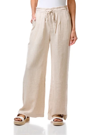 Thumbnail 1: Thread + Supply Women's Linen Drawstring Pant 
