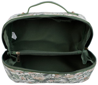 Thumbnail 2: BLUSH CRUSH Tropical Flower Print Open Face Organizer Bag  