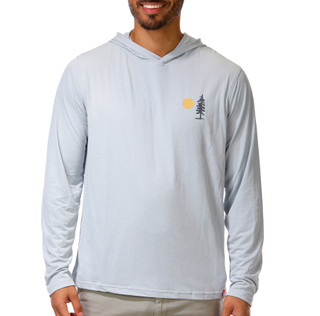 Thumbnail 1: American Outdoor Men's Long Sleeve Hooded Performance Shirt 