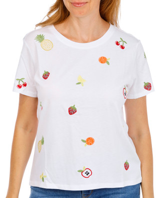 Thumbnail 1: Philosophy Women's Short Sleeve Mix Fruit Top 