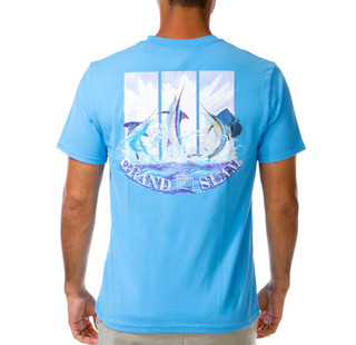 Thumbnail 1: Guy Harvey Men's Short Sleeve Grand Slam Graphic Tee  