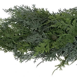 Thumbnail 2: Supreme Silk 75 in Faux Greenery Garland 
