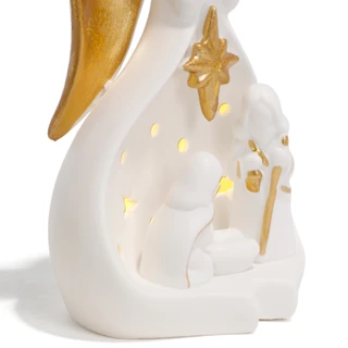 Thumbnail 2: Magical Season 7.5 in LED Ceramic Nativity Accent  