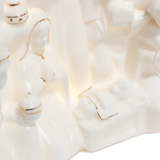 Thumbnail 2: Magical Season 10 in LED Ceramic Nativity Scene Accent  