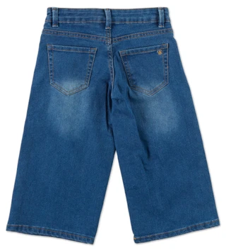 Thumbnail 2: Jessica Simpson Little Girls Studded Wide Leg Jeans 