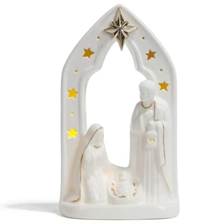 Thumbnail 1: Magical Season 9.5 in LED Christmas Nativity Accent  