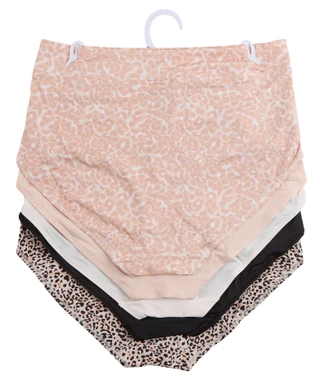 Thumbnail 2: Gloria Vanderbilt Women's Plus 5 Pk Brief Panties 