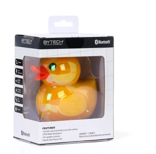 Thumbnail 1: BYTECH Ducky Suction Cup Water Resistant Wireless Speaker 